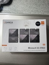 Comica BoomX-D Pro D2 2.4G Dual-Channel On-board Recording Wireless Microphone