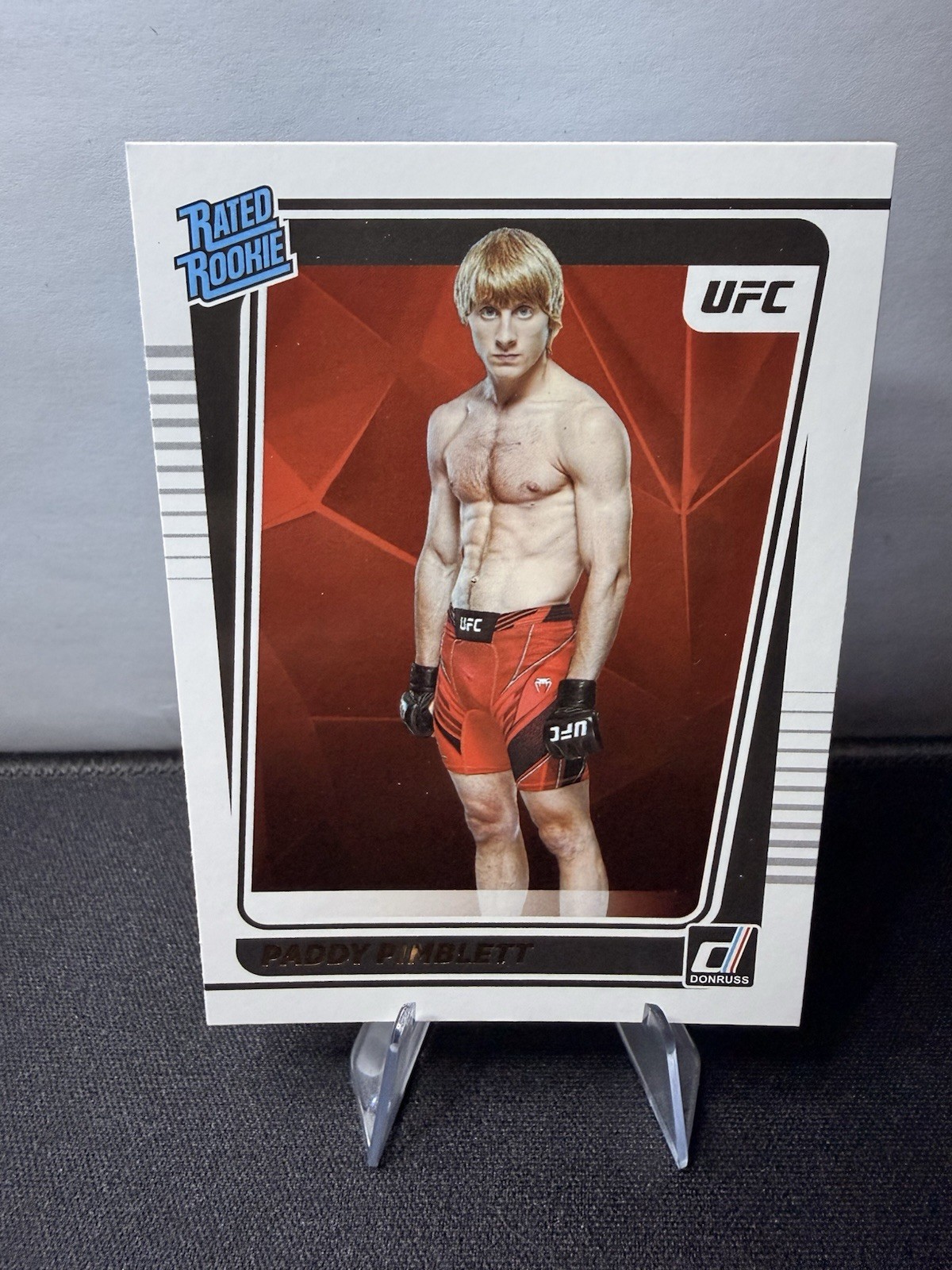 2022 Donruss UFC - Rated Rookie Paddy Pimblett #207 (RC)