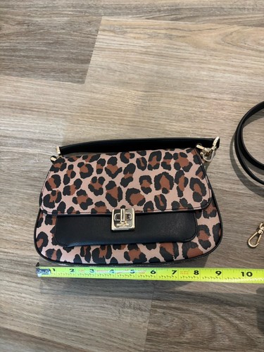 NEW Kate Spade Phoebe Flap Crossbody Leopard KH487 Cheetah Leopard Animal - Picture 8 of 8