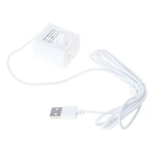 Replacement Pump for Cat Water Fountains Ultra Quiet Pump with Suction Cups 5V1A