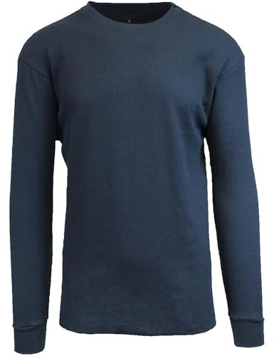 Мужская термофутболка с длинным рукавом JMTH-3800 Galaxy by Harvic, темно-синий, Размер S