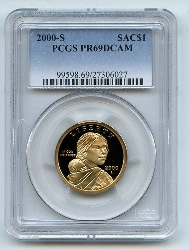 2000-S Sacagawea Dollar Proof — photo from the most recent tracked eBay sale