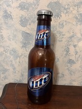 Miller Light 64 Oz Plastic Bottle Collectible 14 Inches Tall