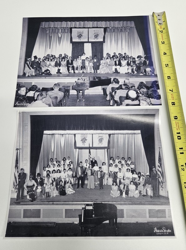 Moore Opera House, Lakeport, NH - Vintage Black Face Performance Photos 1949