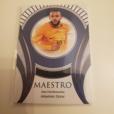 2023-2024 Futera World Football Memphis Depay Netherlands Maestro 07/09 Patch