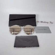 Christian Dior Stellaire4 010/SQ Palladium Aviator 59-16-145 Metal Sunglasses