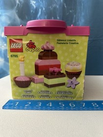 Lego Duplo Set #6785 Creative Cakes Birthday Party Candles Baking Girls 55 pcs