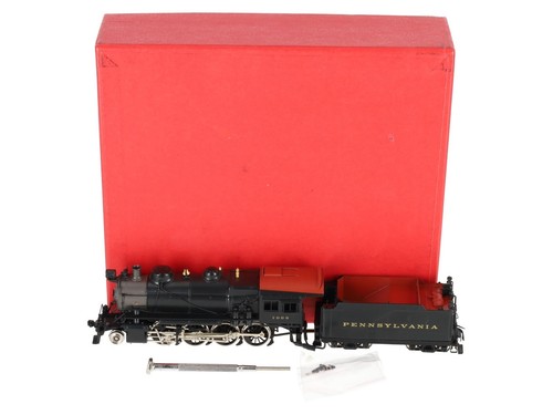Key Imports HO BRASS PRR H-10 2-8-0 Steam Loco/Tender w/o Stocker #7009 LN/Box - Picture 1 of 12