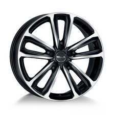 Cerchi in lega NAD MAK MAGMA 6,5x16 5x112 ET 45 BLACK MIRROR per VOLKSWAGEN