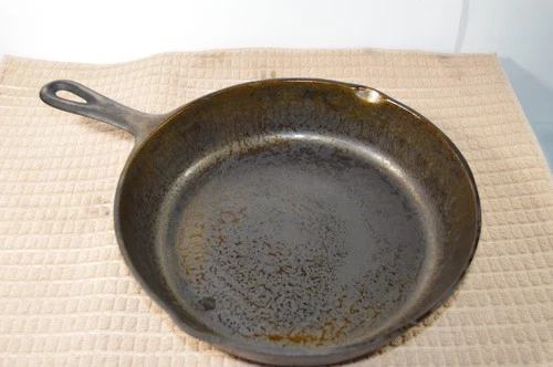 Vintage Birmingham Stove and Range Red Mountain 7E Cast Iron Skillet, To Restore