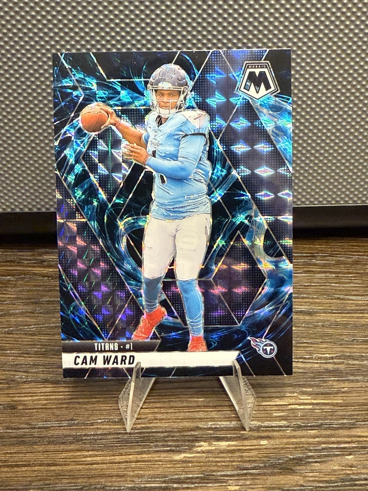 2025 Panini Mosaic Cam Ward GENESIS SSP ROOKIE CASE HIT 🔥🔥 Titans RC #382