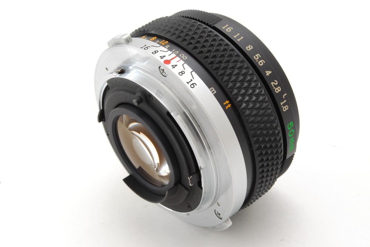 NEAR MINT】 Olympus OM-System F.Zuiko Auto-S 50mm F1.8 Lens from