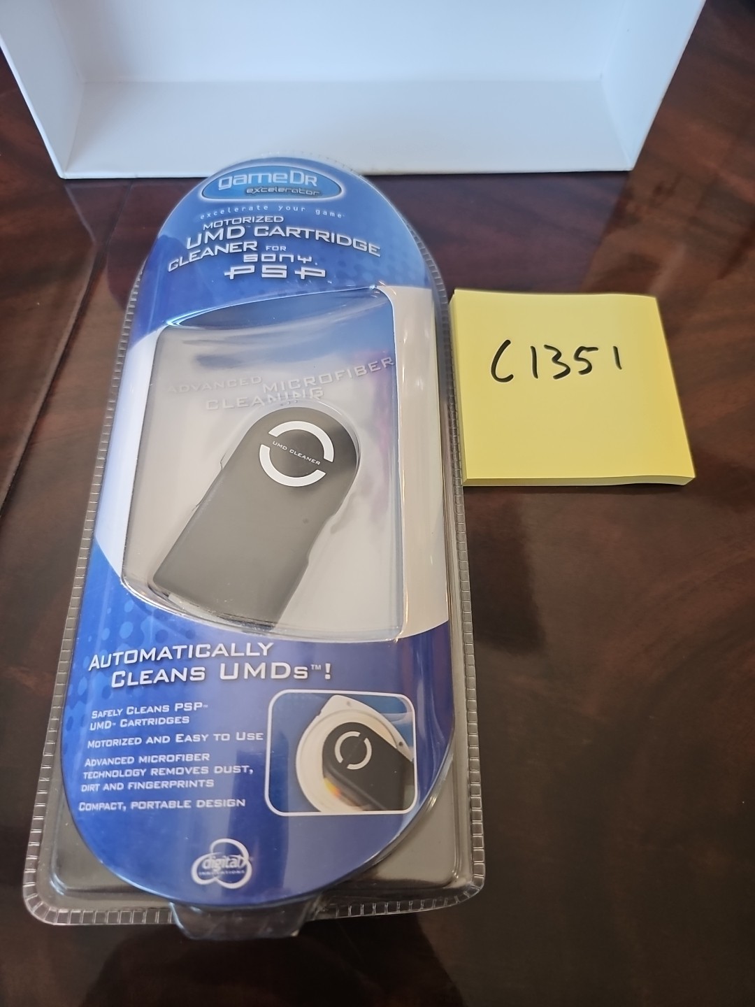 Game Dr Excelerator UMD Cartridge Cleaner for Sony PSP PlayStation Portable