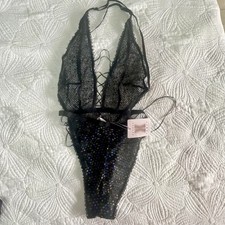 Savage x Fenty Disco Lace Up Teddy sz M