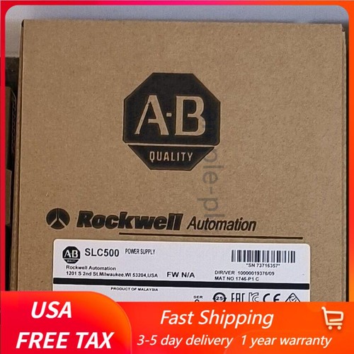 Allen Bradley 1746-P1 SER A SLC 500 Power Supply Rack Module 1746P1 US Free Tax - Picture 1 of 5