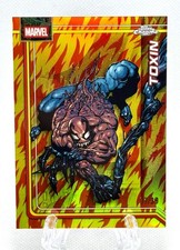 2026 Topps Chrome Marvel Comics #181 Toxin Human Torch Refractor /39