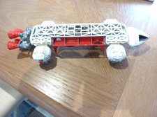 Dinky 359 360 Space 1999 Eagle Transporter with toxic barrels pod 