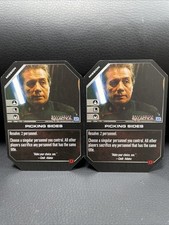 Battlestar Galactica CCG   Collectible Card Game Two Cards WizKids 2006