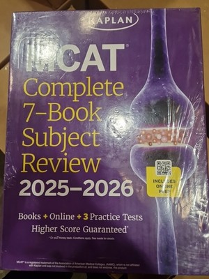 MCAT Komplette 7 Bücher Fachbesprechung 2025-2026, Satz