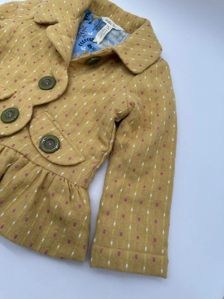 Chaqueta MATILDA JANE Niñas Pequeñas Amarilla Going Easy Talla 2T Foto 3 de 4