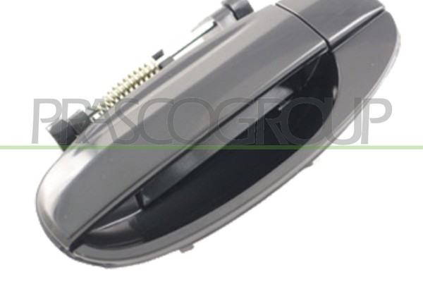 Prasco TüRgriff AußEn Hinten Links FüR Daewoo Kalos Klas Schwarz Glatt DW3268108-image