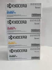4 New OEM Kyocera TASKalfa MA4500ci,PA 4500ci CMYK Toner Kit TK-5417