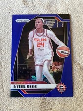 2024 Panini Prizm WNBA #116 DeWanna Bonner Blue Prizms #/199 Connecticut Sun