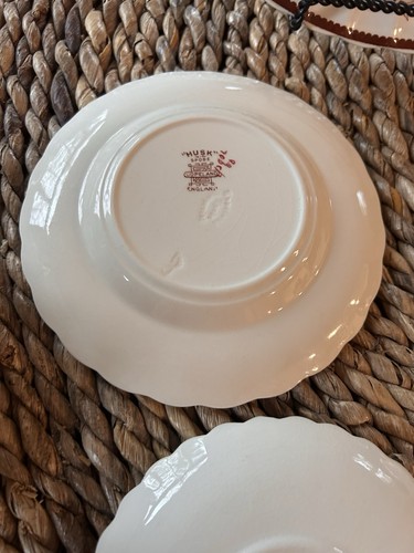 8 Piece Pl. setting “ Husk“ Copeland plate, bread plate, tea, coffee cup,desert - Picture 2 of 21