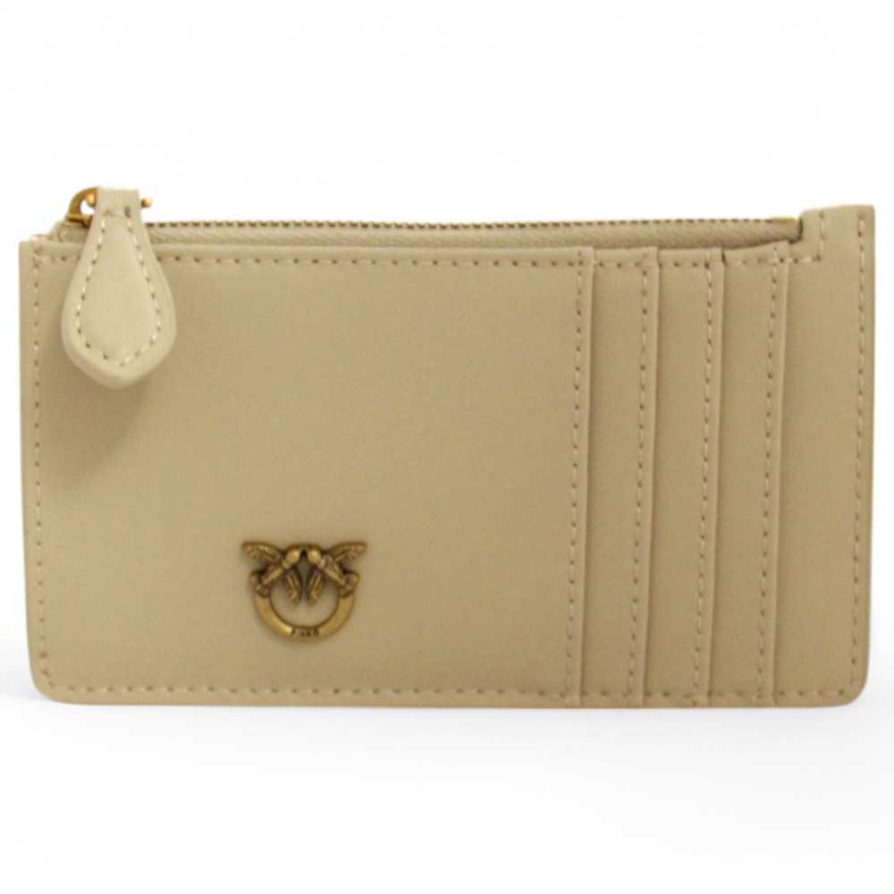 Mode Geldbrse PINKO AIRONE Damen Leder Beige - 100251-A0F1-C50Q 20890₽