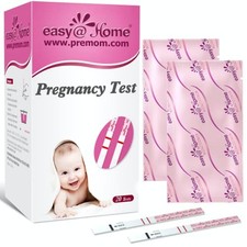Easy Home 20 HCG Pregnancy Test Strips Kit