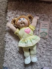 1984 Cabbage Patch Kid Girl Blonde Blue HM 2