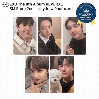 EXO 8th Album REVERXE SM Store 2nd LuckyDraw Photocard | eBay