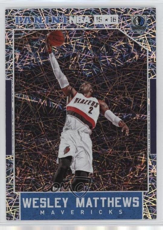 2015-16 Panini NBA (International) Code Cards Mega Wesley Matthews #15 0c4
