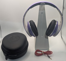 Monster Beats by Dr. Dre Studio Wired Headphones Purple GOOD CONDITION 