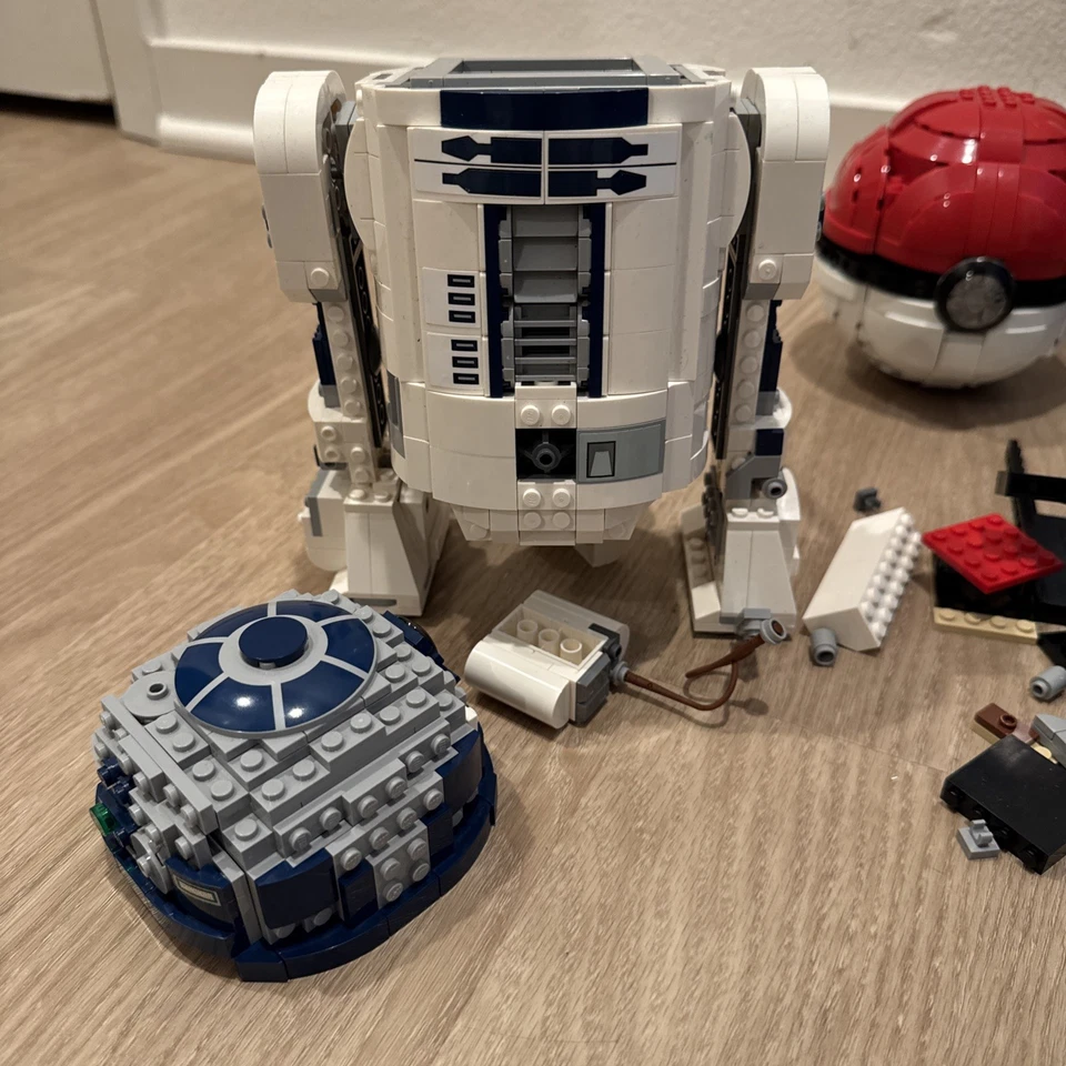 LEGO Star Wars R2-D2, Millennium Falcon, Pokémon, Used - Image 2 of 4
