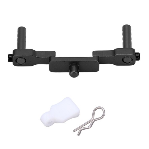 (Black)RC Front Shell Column Aluminum Alloy CNC Machined RC Mount Shell Col XX - Picture 4 of 12