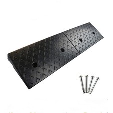 MYOYAY 2'' Rise Rubber Curb Ramp Heavy Duty Rubber Threshold Ramp 10 Ton Car ...