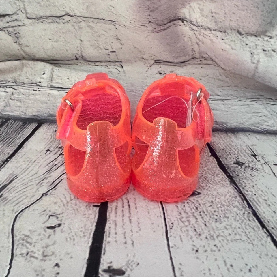 Sandalias de gelatina Carter's nuevas con etiquetas para niñas pequeñas talla 6 Foto 3 de 4