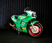 Kawasaki Ninja Okies Race Bike Motorcycle 1:10 Scale Die-Cast (Guiloy)