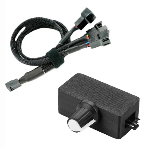 PWM-Drehzahlregler, 5 V, 4-Poliger PWM-Lüfterregler, PWM-Regler, USB-Typ-C-4616