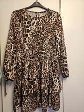 VERY Lepoard Print Dress Size 20