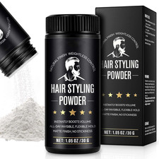 Hair Styling Powder for Men - Volumizing  Texturizing Powder, 1.05Oz  with 24H