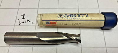 New Garr Tool & USA carbide End Mills (1/2''dia. x 1'' LOC x 3'' OAL) Price for 1pc