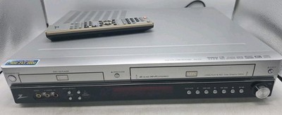 Zenith ZHX-313 DVD/VCR Combo Player HiFi FM/AM Receiver & Remote Tested EUC