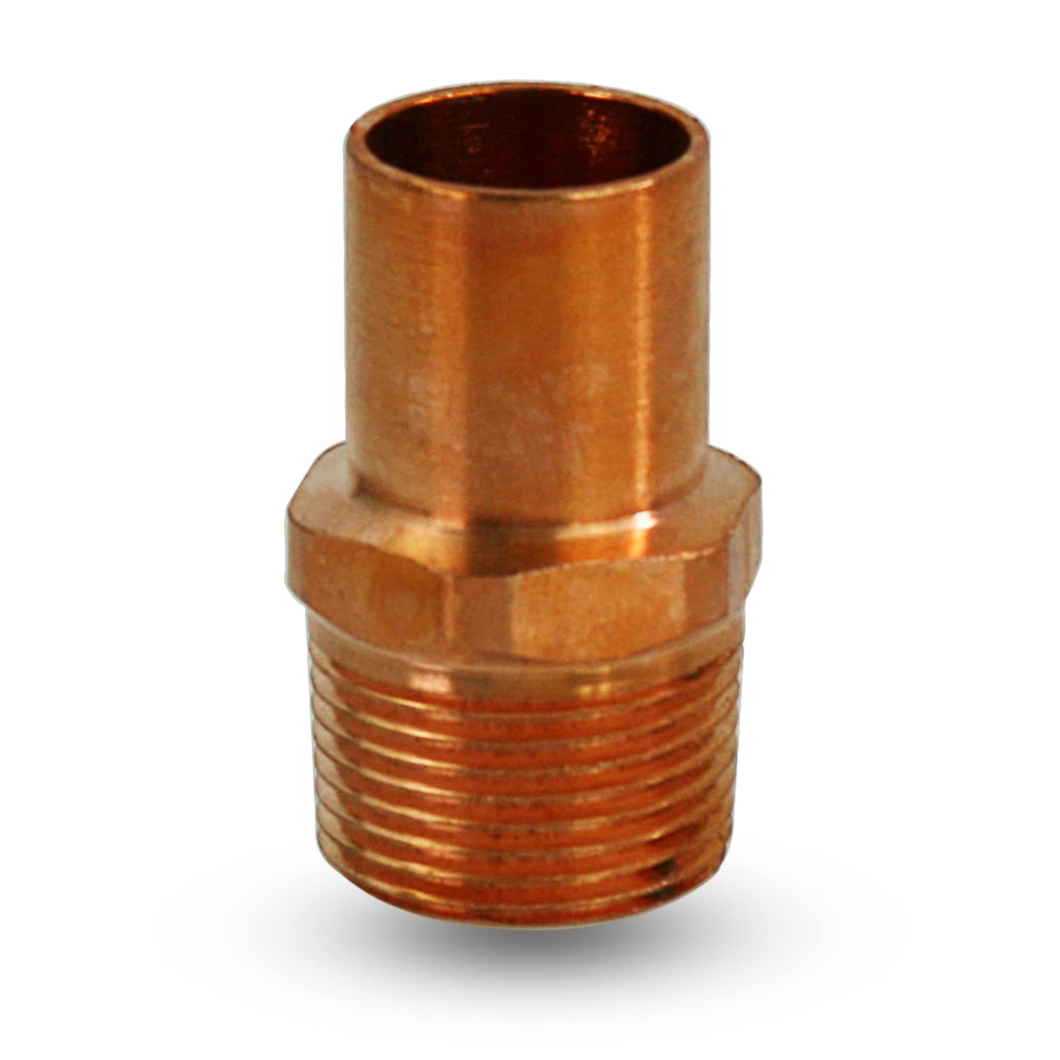 Supply Giant GDNA0012 Copper Adapter Fitting Sweat To Male Threaded 1/2 Inch