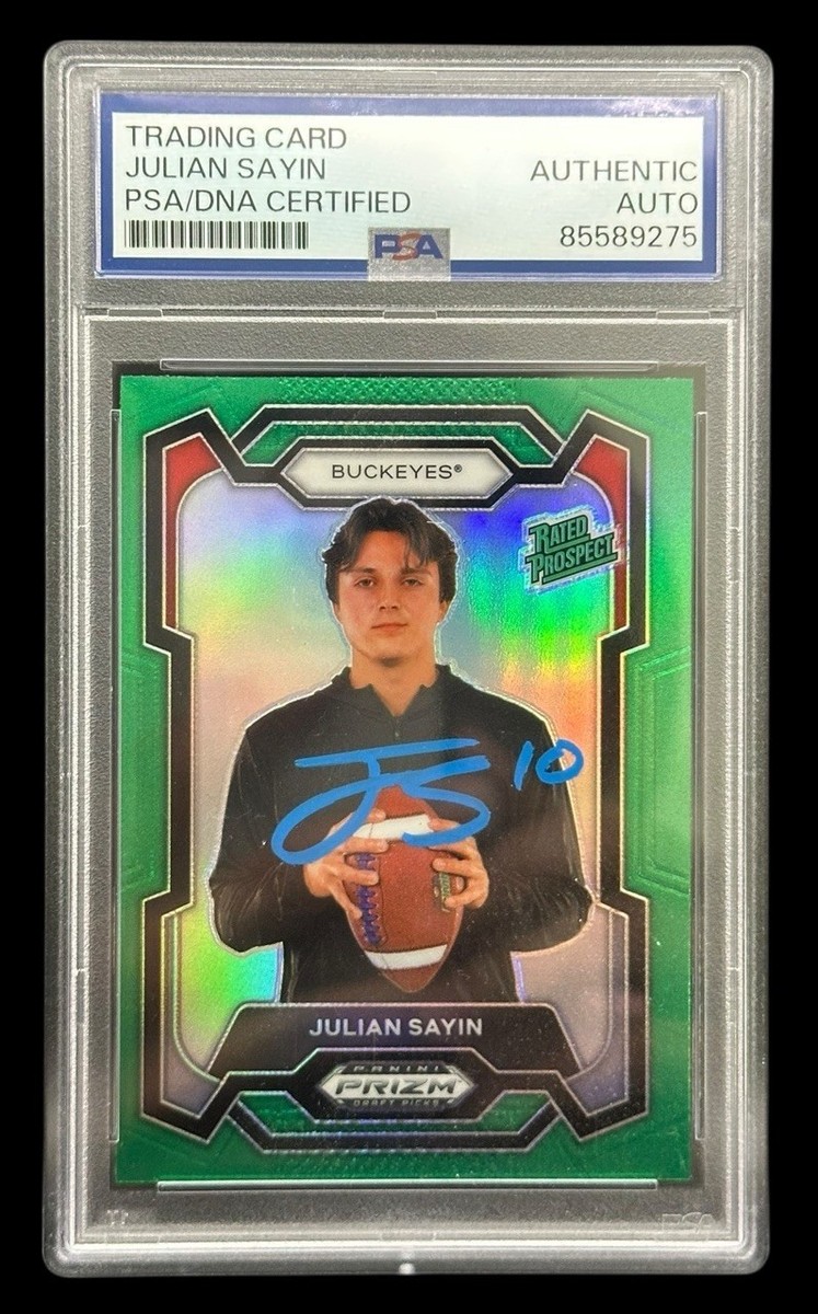 2024 Panini Prizm Draft Picks - Rated Prospect Julian Sayin #193