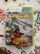 Apache: Air Assault (Microsoft Xbox 360, 2010). Brand New. Factory Sealed.
