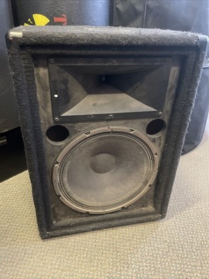 Yamaha S13Me Passive PA Speaker Floor Monitor Wedge Missing Grill Works!