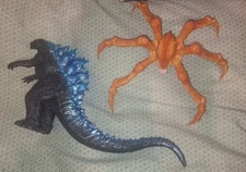 Lot Set Of Y-msf Scylla And Rare Exclusive Movie Monster Series Godzilla 2021