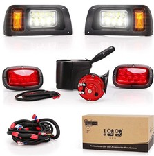 Club Car DS 12V Golf Cart Headlight Tail Light Kit